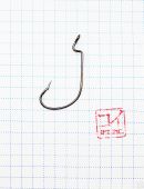 Крючок KOI "Offset Worm" #1/0