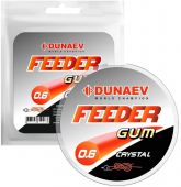 Фидерная резина Dunaev "Feeder Gum" 0.8 мм (прозрачная)