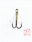 Тройник-незацепляйка Koi "Weedless Treble Hook" #1