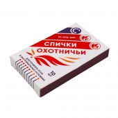 Спички охотничьи "Следопыт-Экстрим",  длительного горения (10 шт)