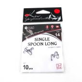 Крючки Koi "Single Spoon Long" #14