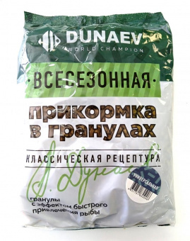 Прикормка Dunaev "Гранулы" Универсальная
