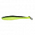 Виброхвост YAMAN PRO Flatter Shad, р.2 inch, цвет #32 - Black Red Flake/Chartreuse (уп. 6 шт.)