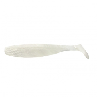 Виброхвост YAMAN PRO Sharky Shad, р.5,5 inch, цвет #01 - White (уп 5 шт.)