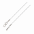 Поводок титановый KDF Sunset, L-25 см, test-12 кг