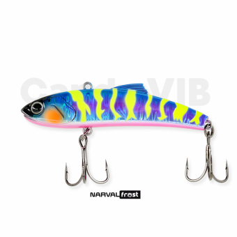 Раттлин Narval Frost "Candy Vib" (95 мм) #020-Wavy Parrot