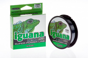 Леска lguana 0.40 мм, test-15,5 кг.