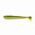 Виброхвост YAMAN PRO Betta, р.2,5 inch, цвет #32 - Black Red Flake/Chartreuse (уп. 8 шт.)