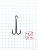 Крючок Koi "Double Hook" #4