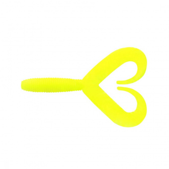 Твистер Yaman Pro Loop-Two 2", цвет #02 - Chartreuse (уп.10 шт)